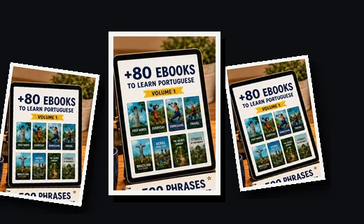 Portuguese ebooks and audiobooks bonus